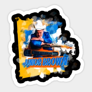 Junior Brown Sticker